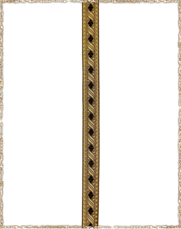 Borte Raute 30 altgold schwarz 420094